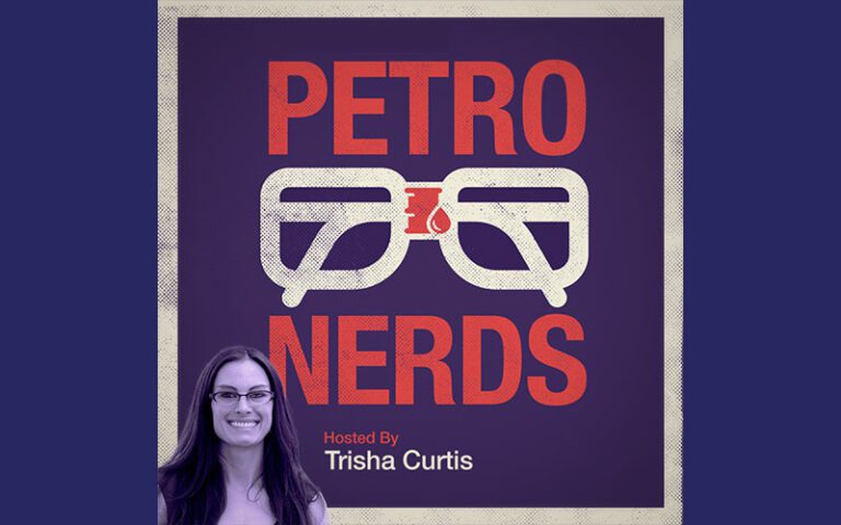 PetroNerds Podcast Show art by Trisha Curtis